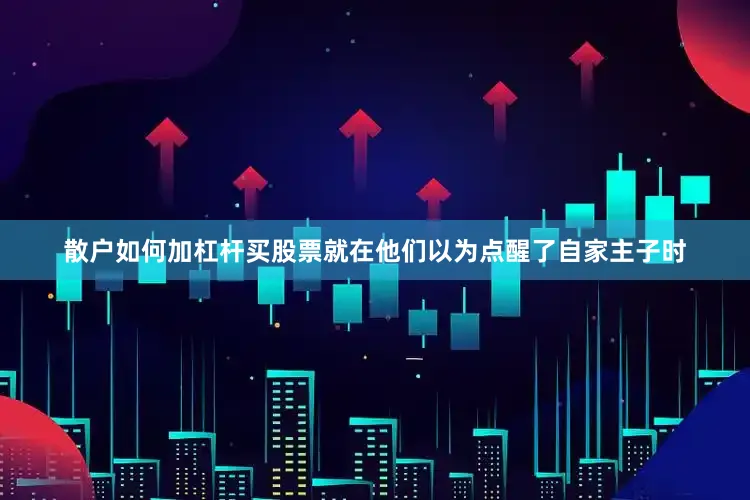 散户如何加杠杆买股票就在他们以为点醒了自家主子时