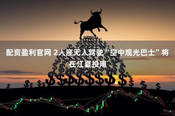配资盈利官网 2人座无人驾驶“空中观光巴士”将在江夏投用