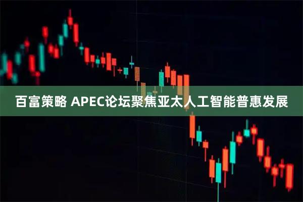 百富策略 APEC论坛聚焦亚太人工智能普惠发展